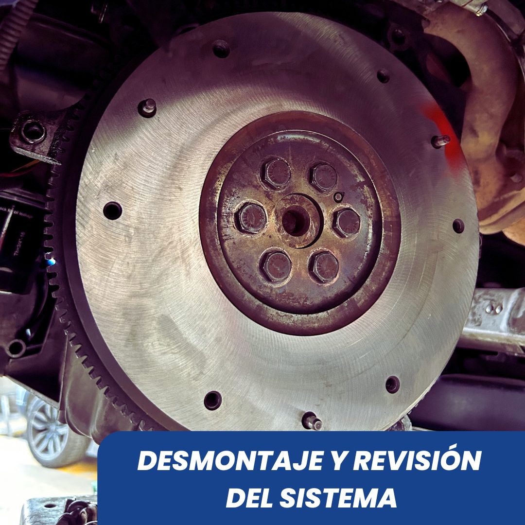 Desmontaje y revisión del sistema de embrague