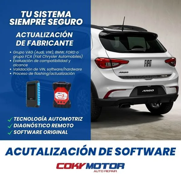 Actualización de software de fabricante